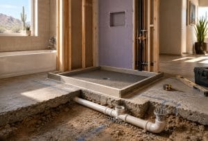 Slab-on-Grade Tub-to-Shower Conversions in Phoenix Homes