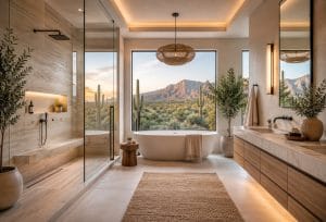 Spa-Inspired Bathroom